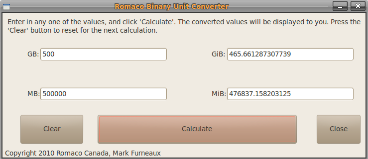 Binary Unit Converter